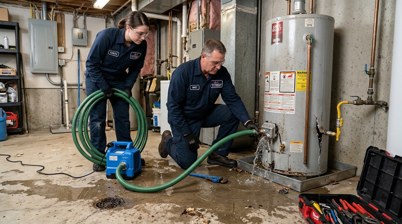 Water Heater Removal & Replacement